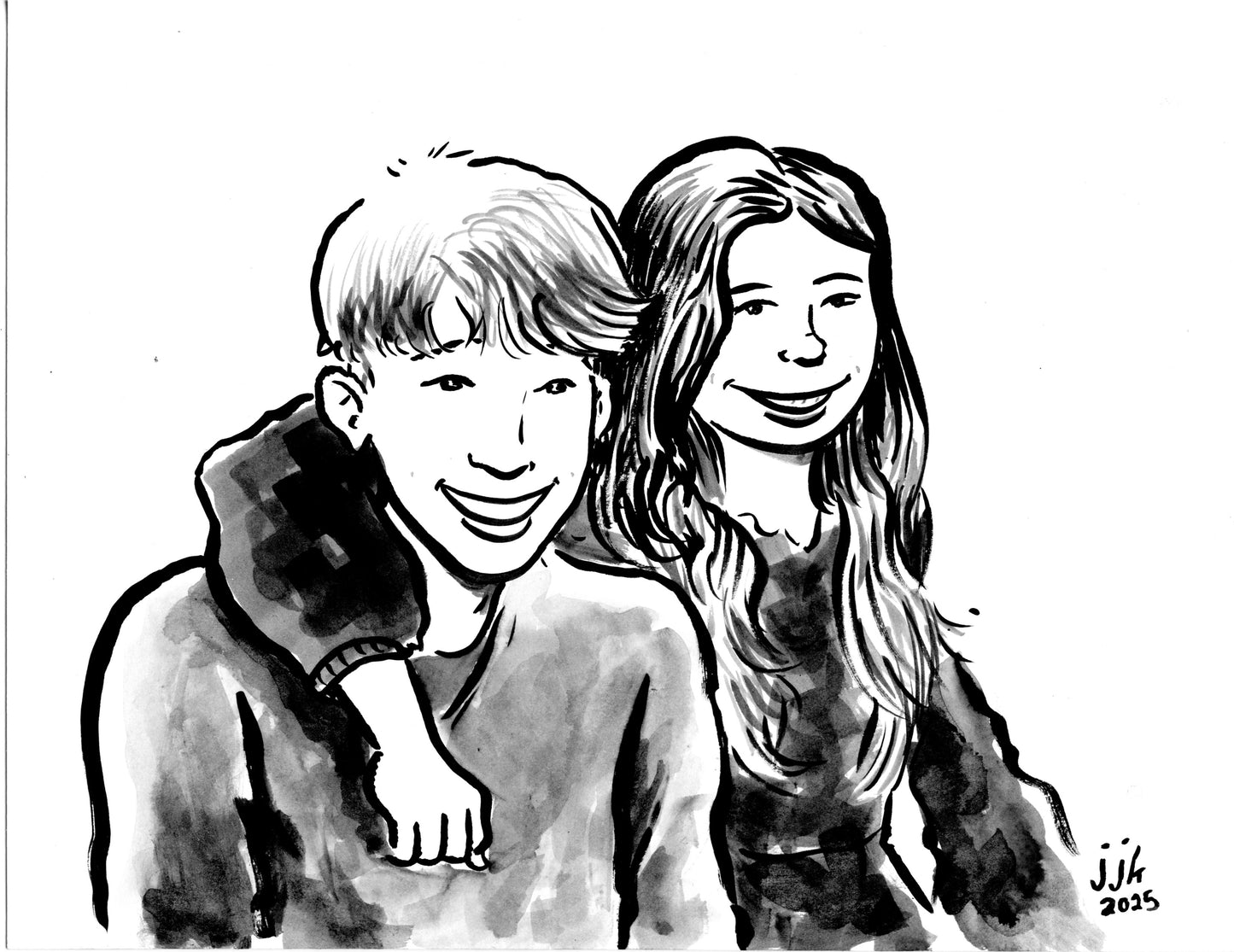 Your TWO Kids Drawn by Jarrett J. Krosoczka