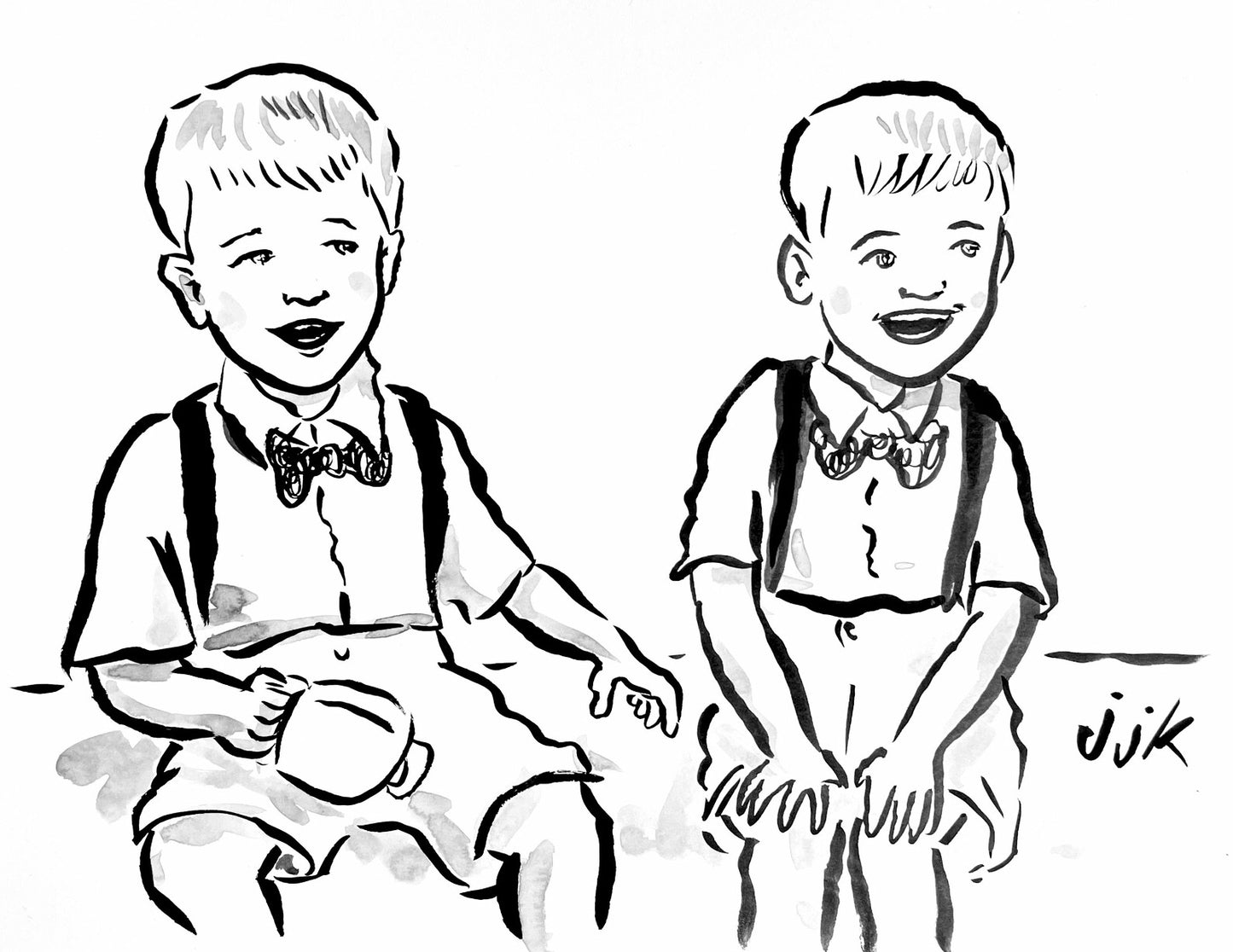 Your TWO Kids Drawn by Jarrett J. Krosoczka