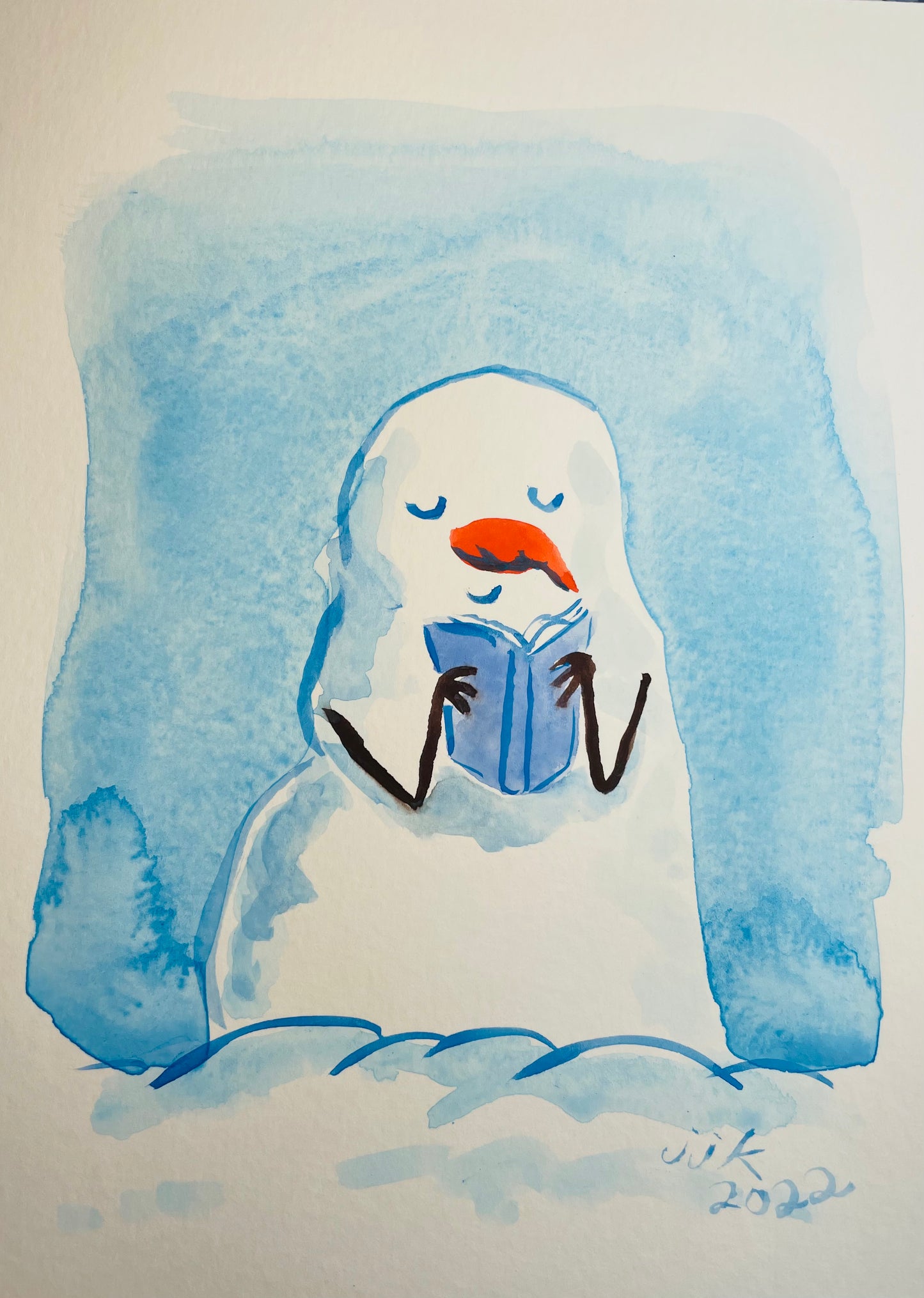 Snowreader by Jarrett J. Krosoczka