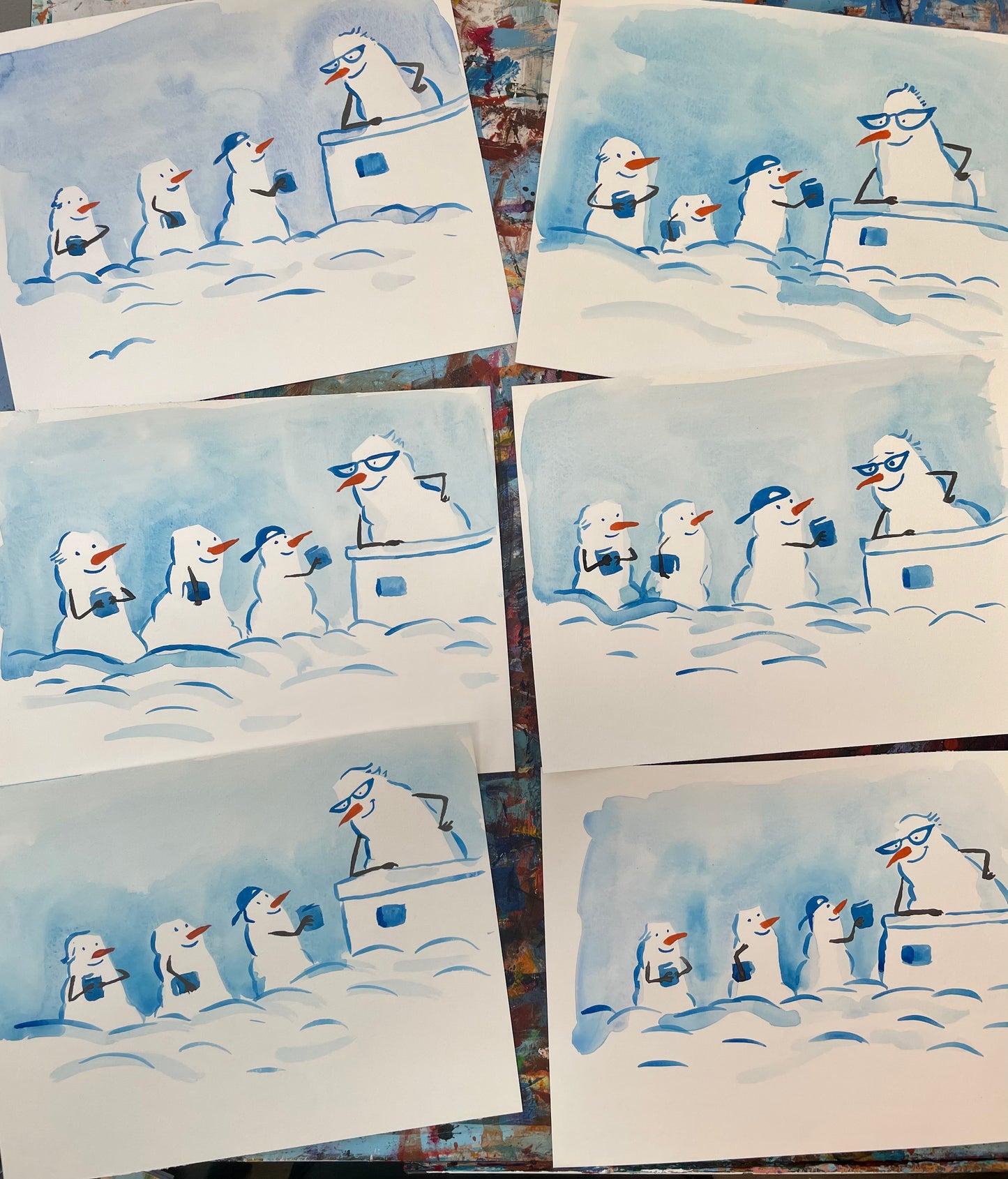 Middle School Snowbrarian by Jarrett J. Krosoczka