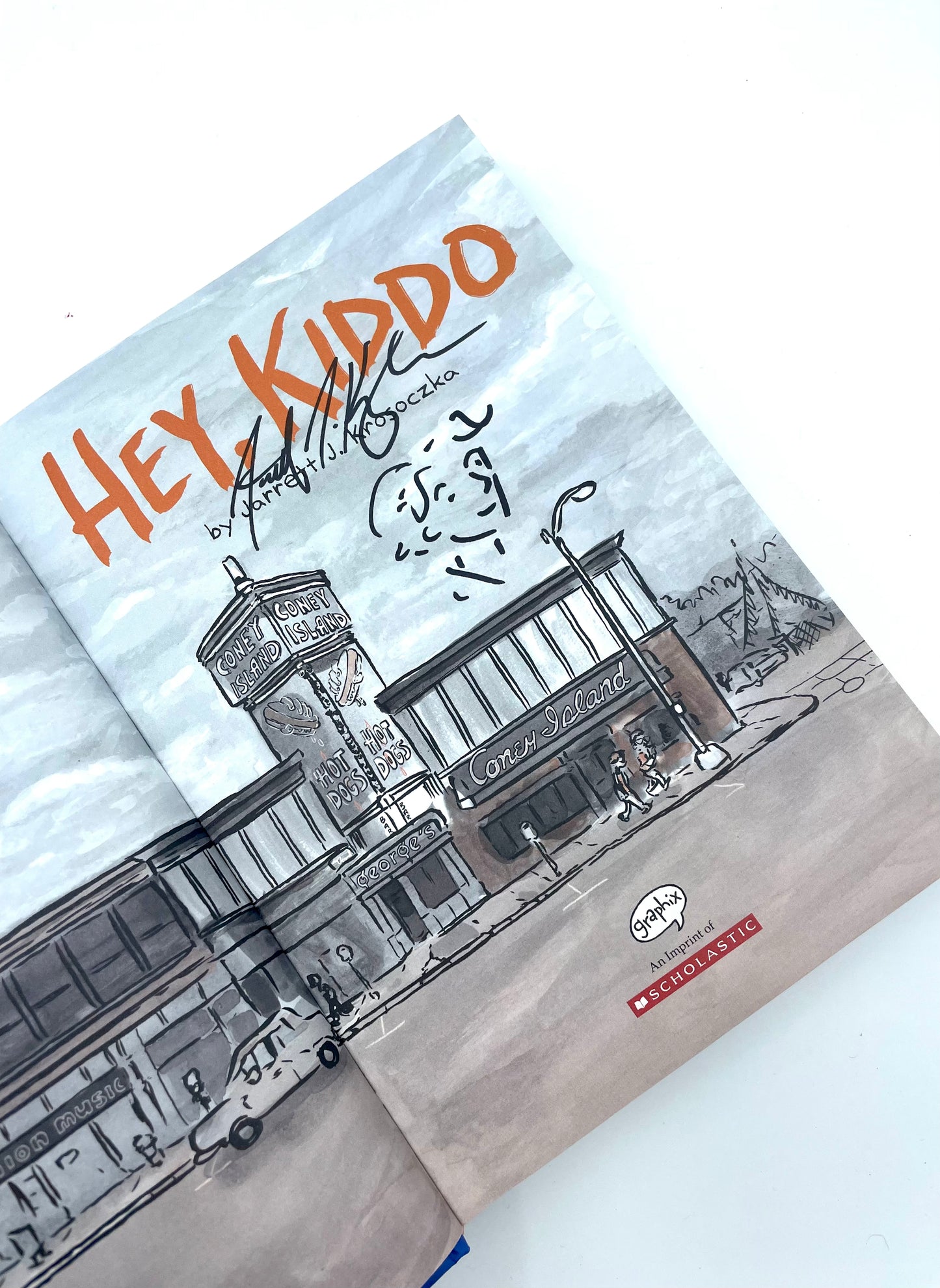 HEY, KIDDO signed & personalized