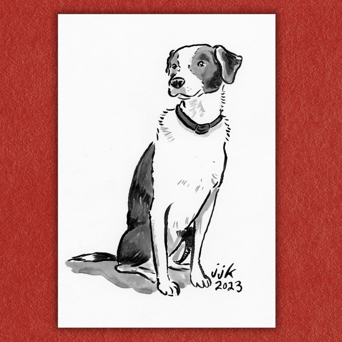 Your Dog: Custom Pet Portrait Hand-Drawn by Jarrett J. Krosoczka!