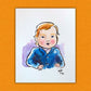 Watercolor of Your Child by Jarrett J. Krosoczka