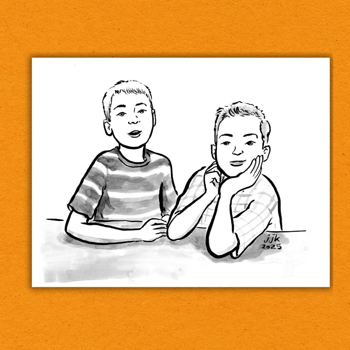 Your TWO Kids Drawn by Jarrett J. Krosoczka