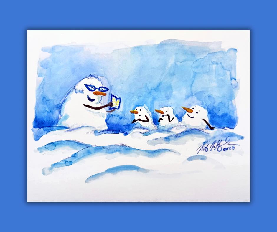 Snowbrarian’s Storytime by Jarrett J. Krosoczka