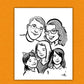 Your Family of FIVE drawn by Jarrett J. Krosoczka!