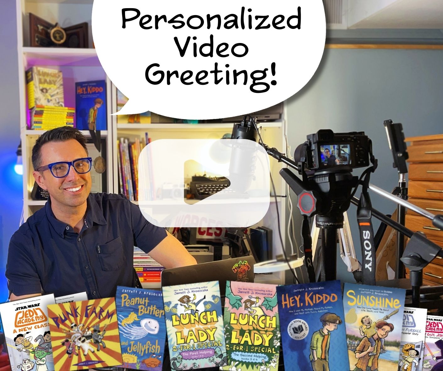 Video Message for Readers from Jarrett J. Krosoczka