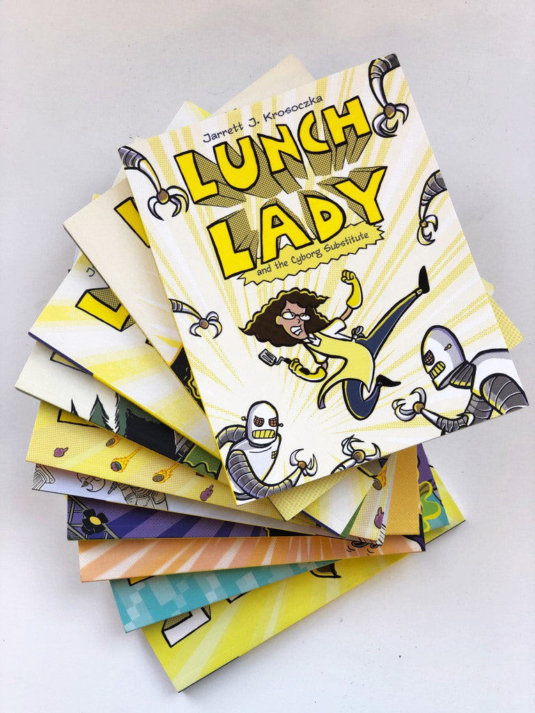 Lunch Lady - signed original paperbacks