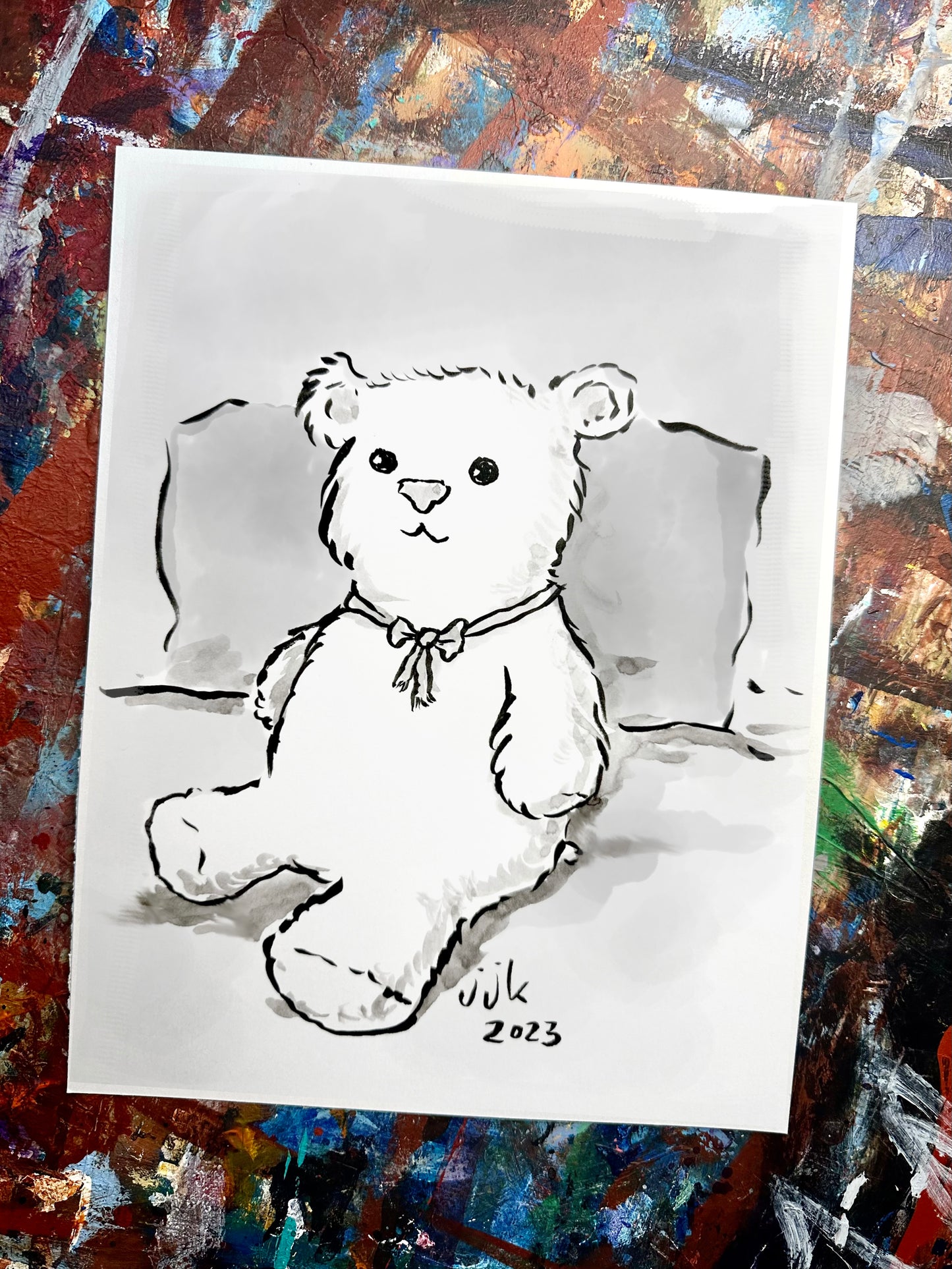 Your Beloved Stuffie Drawn by Jarrett J. Krosoczka!