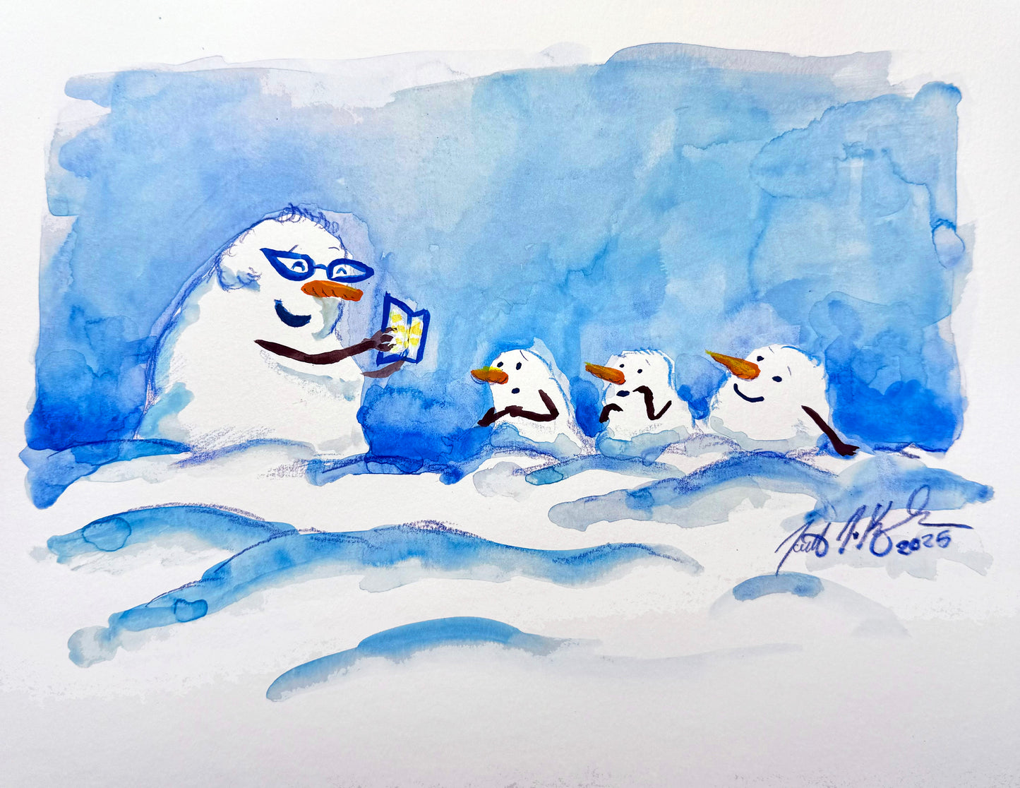 Snowbrarian’s Storytime by Jarrett J. Krosoczka