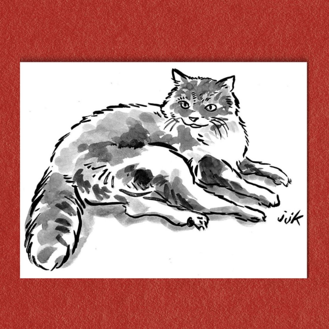 Your Cat: Custom Pet Portrait Hand-Drawn by Jarrett J. Krosoczka!