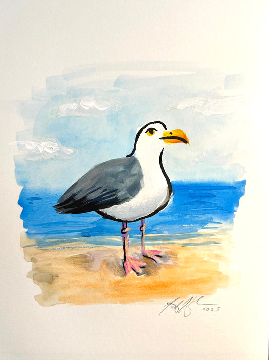 Daily Seagull #1 by Jarrett J. Krosoczka