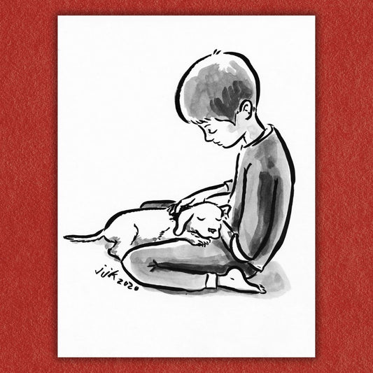 Your Child and Pet drawn by Jarrett J. Krosoczka!