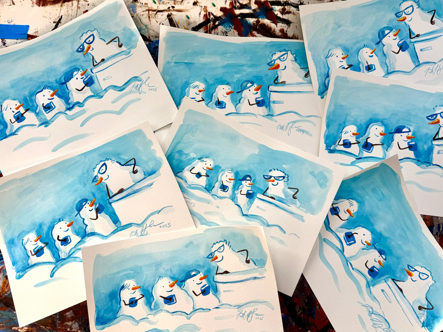 Middle School Snowbrarian by Jarrett J. Krosoczka