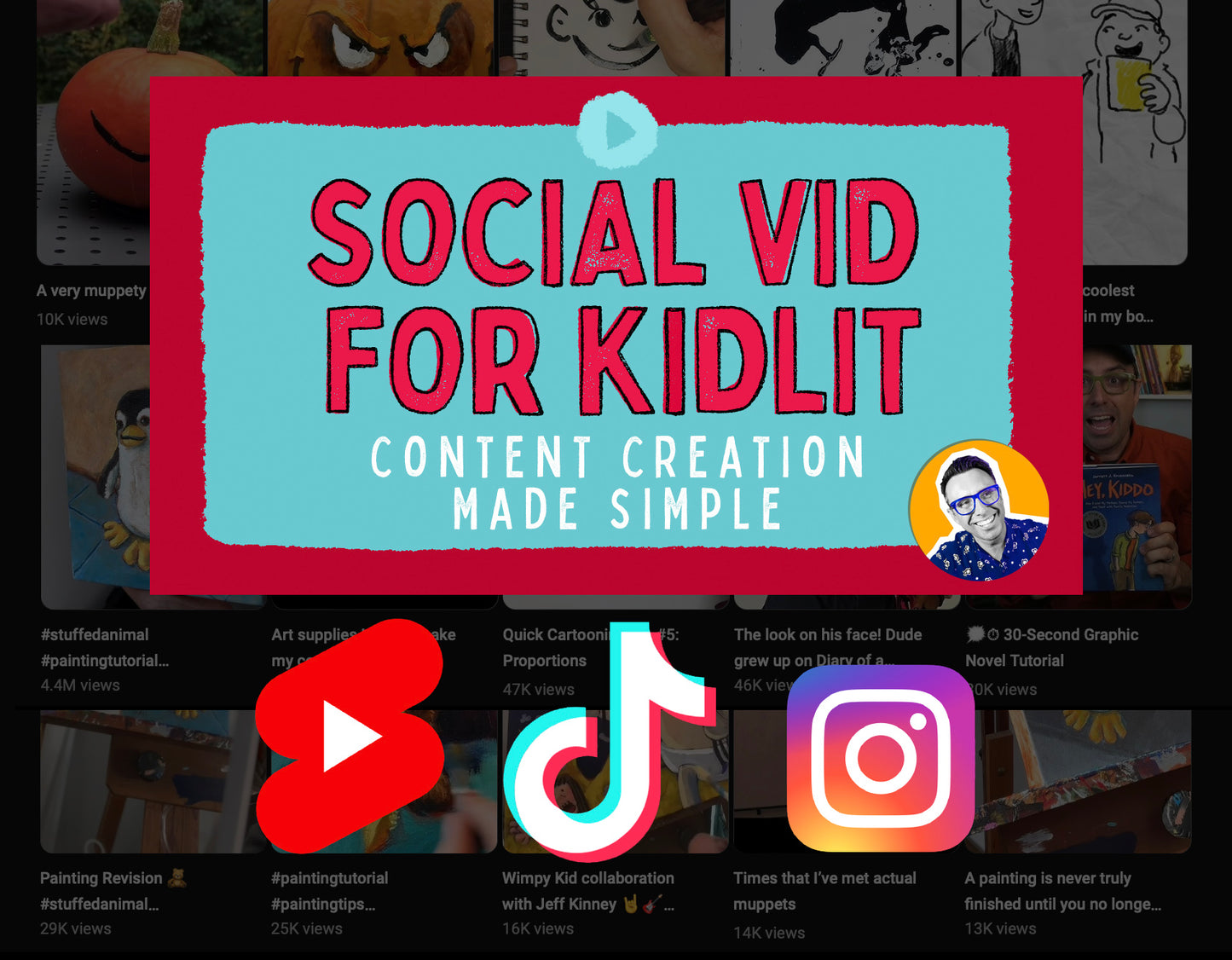 Social Vid for Kidlit Webinar On-Demand