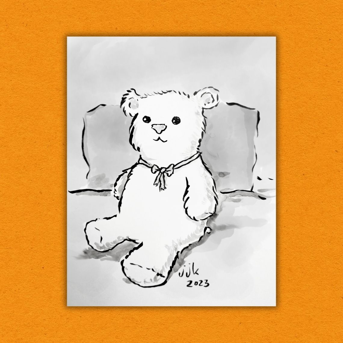 Your Beloved Stuffie Drawn by Jarrett J. Krosoczka!