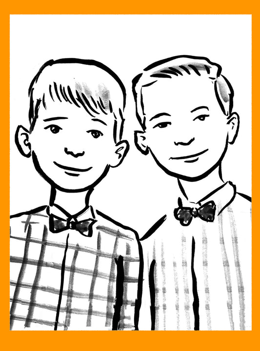 Your TWO Kids Drawn by Jarrett J. Krosoczka