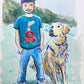Your Child & Pet Painted in Watercolors by Jarrett J. Krosoczka