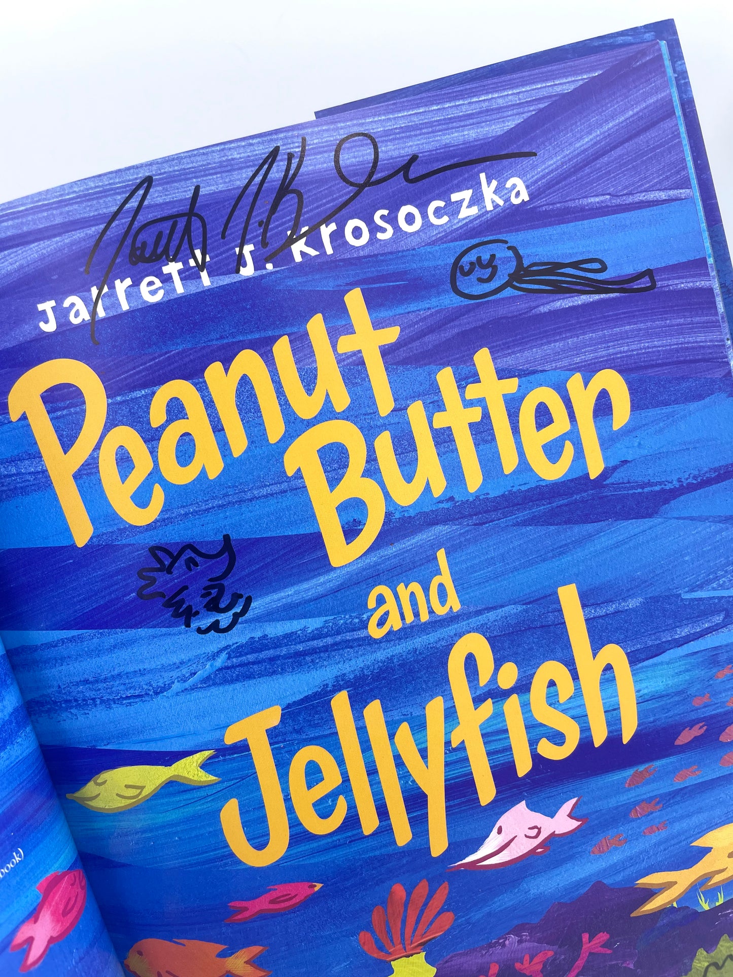 Peanut Butter and Jellyfish—signed & personalized