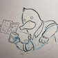 Original Art from Platypus Police Squad: The Ostrich Conspiracy by Jarrett J. Krosoczka, Zengo from Chapter 1