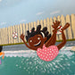 Original Art from HOP, HOP, JUMP! illustrated by Jarrett J. Krosoczka