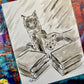 Your TWO Cats drawn by Jarrett J. Krosoczka!