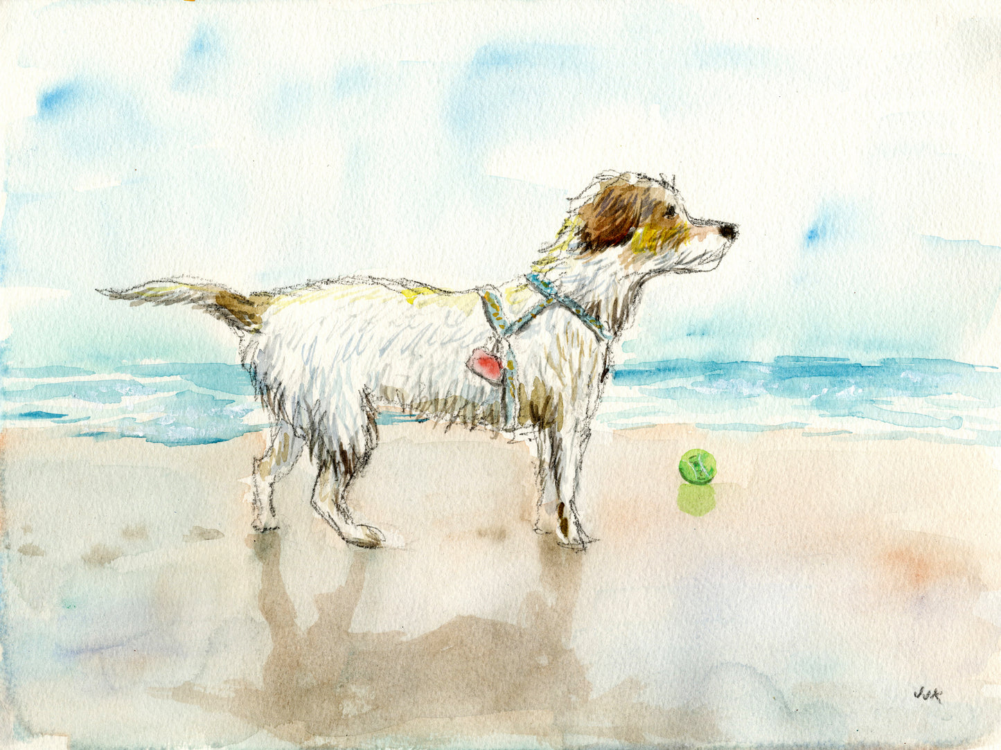 Your Pet Painted in Watercolors by Jarrett J. Krosoczka