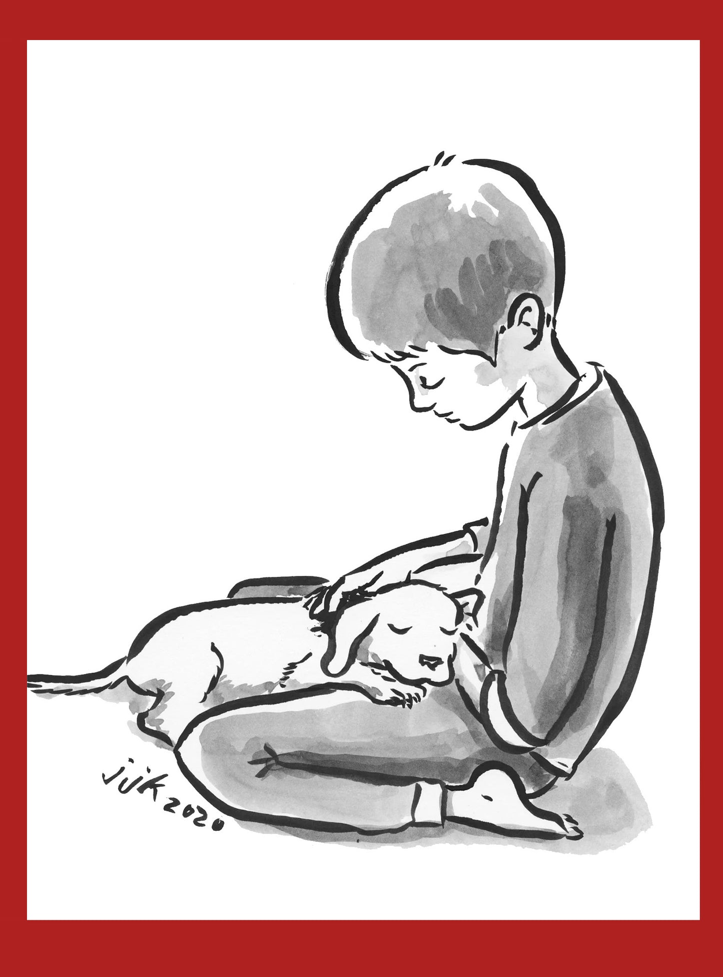 Your Child and Pet drawn by Jarrett J. Krosoczka!