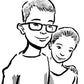Your TWO Kids Drawn by Jarrett J. Krosoczka