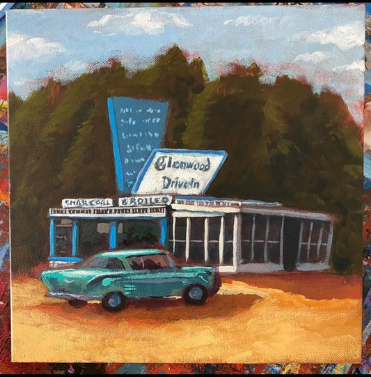 Painting of YOUR Favorite Diner—commission art inspired by your fave greasy spoon