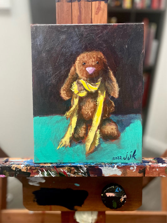 Your Beloved Stuffed Animal painted by Jarrett J. Krosoczka!