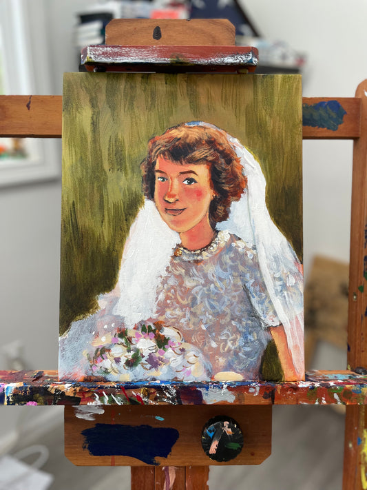 Portrait of Your Bride by Jarrett J. Krosoczka!