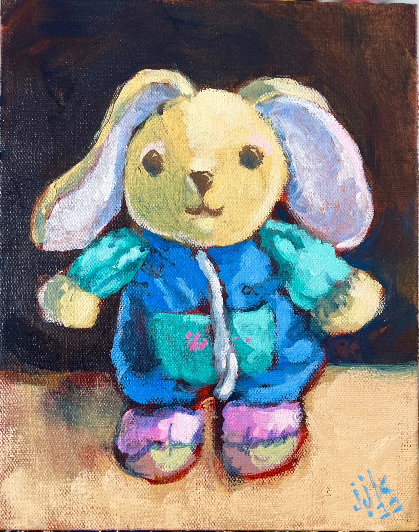 Your Beloved Stuffed Animal painted by Jarrett J. Krosoczka!