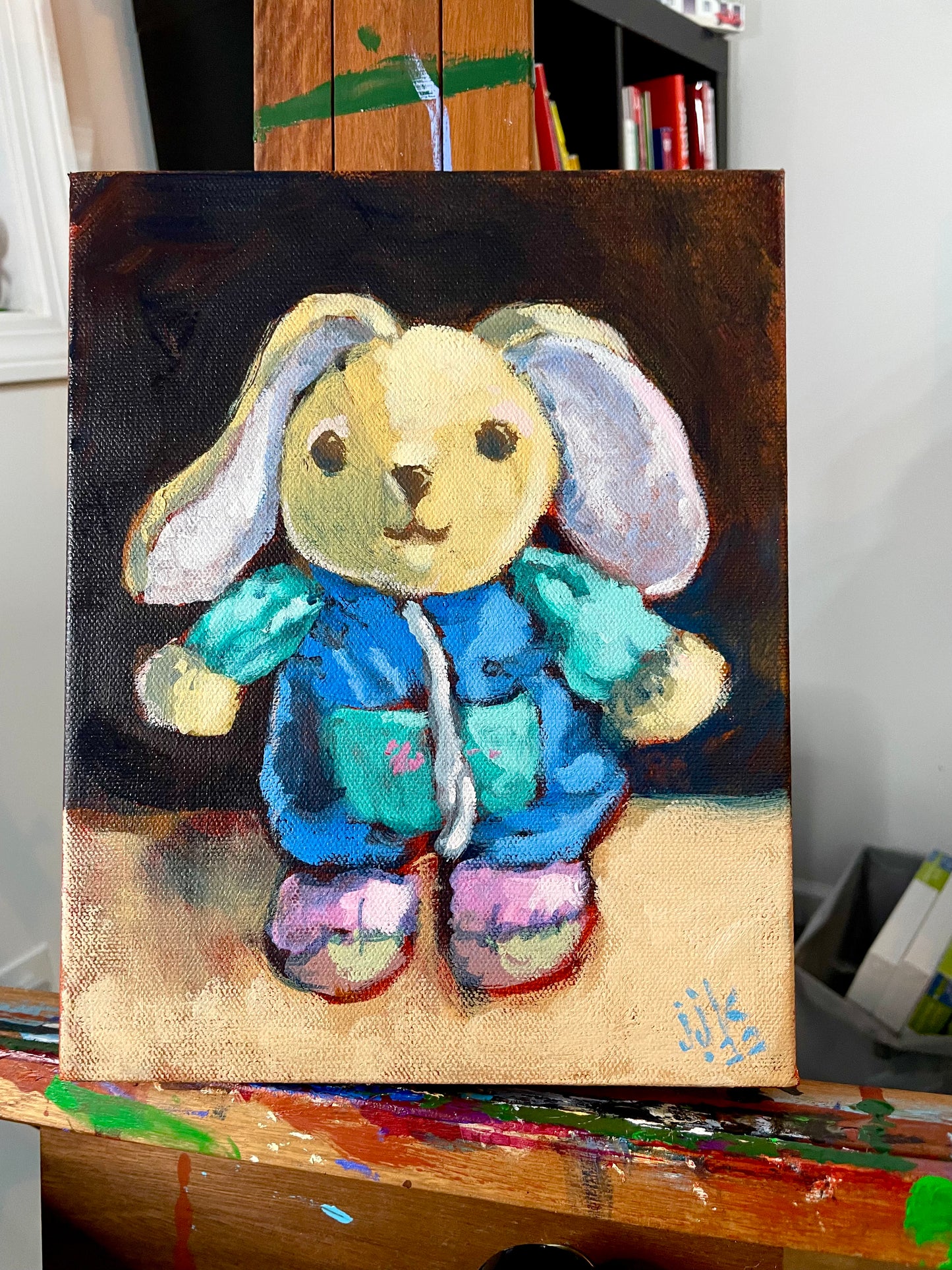 Your Beloved Stuffed Animal painted by Jarrett J. Krosoczka!