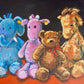 Large Portrait of Your Beloved Stuffed Animals by Jarrett J. Krosoczka!