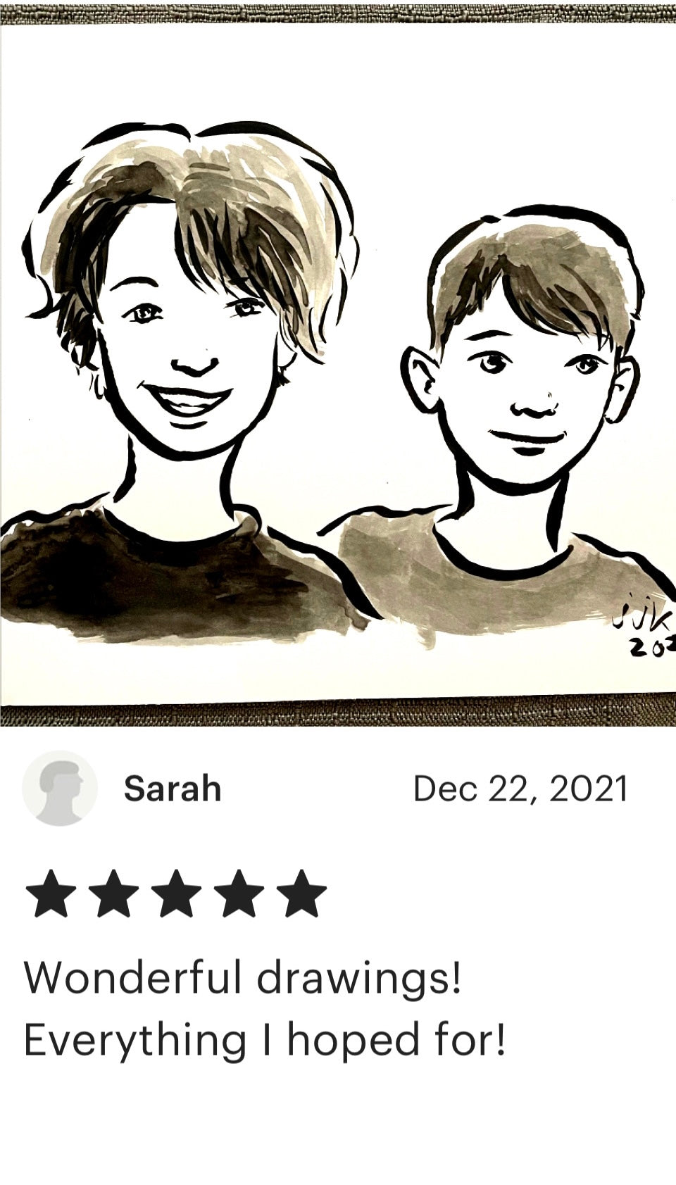 Your TWO Kids Drawn by Jarrett J. Krosoczka