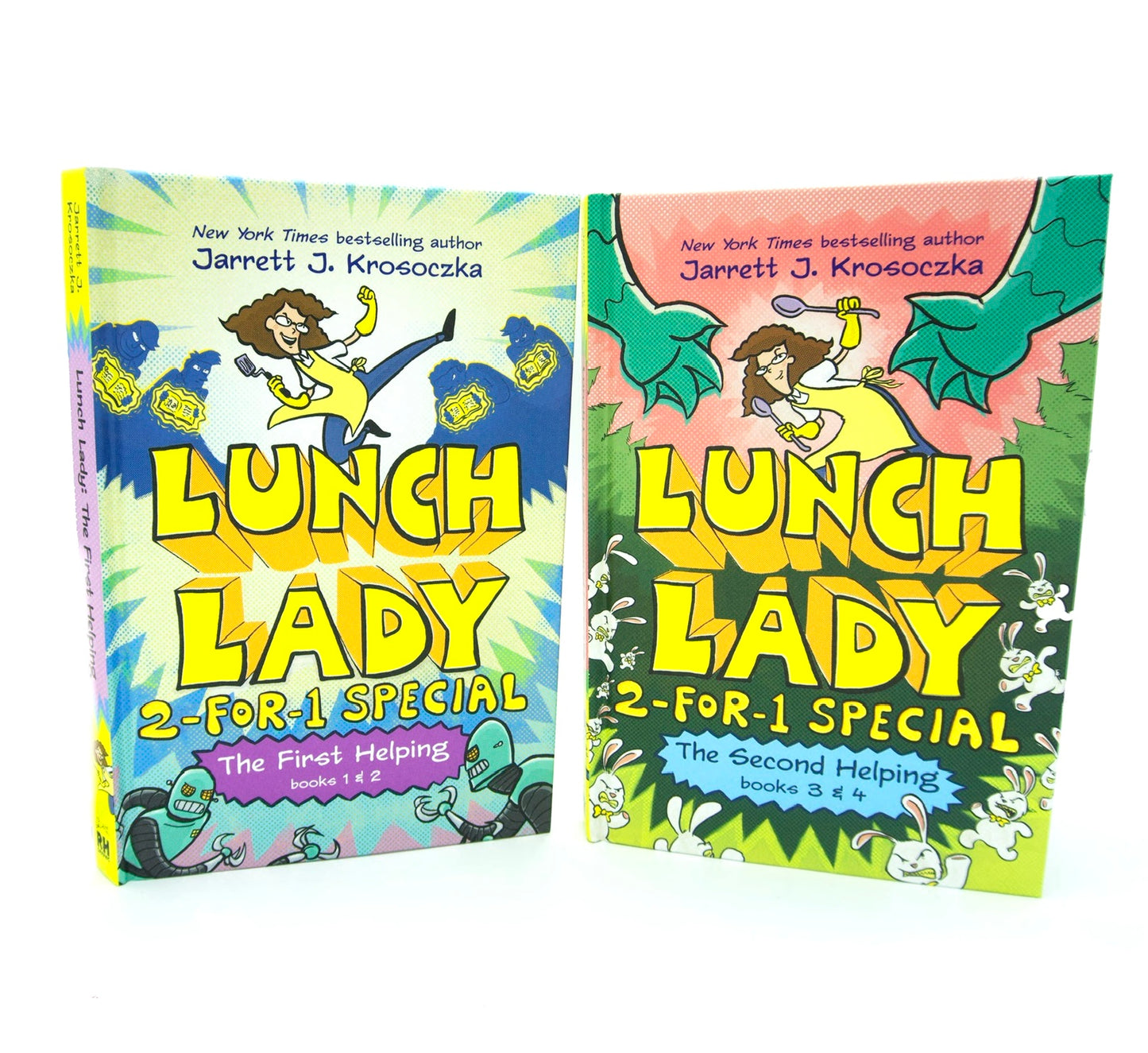 LUNCH LADY graphic novels signed & personalized