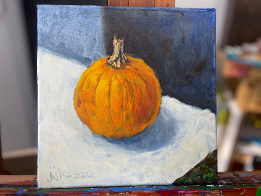 Pumpkin Painting Study