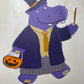 Hippo Trick-or-Treating as a Wizard
