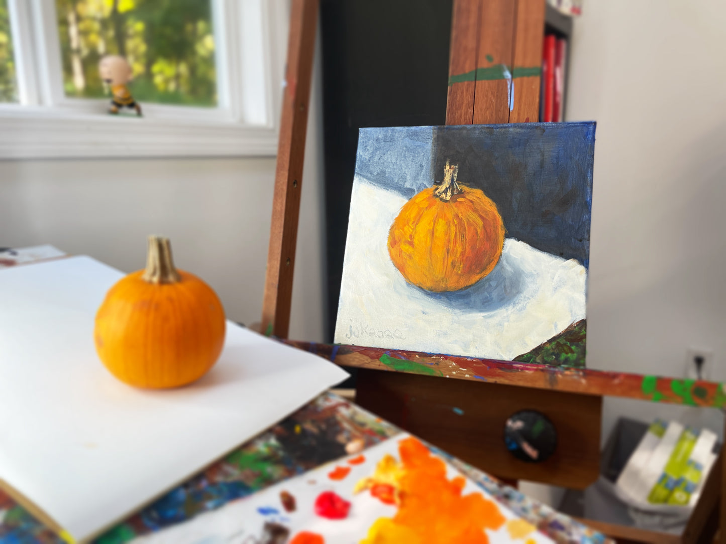 Pumpkin Painting Study